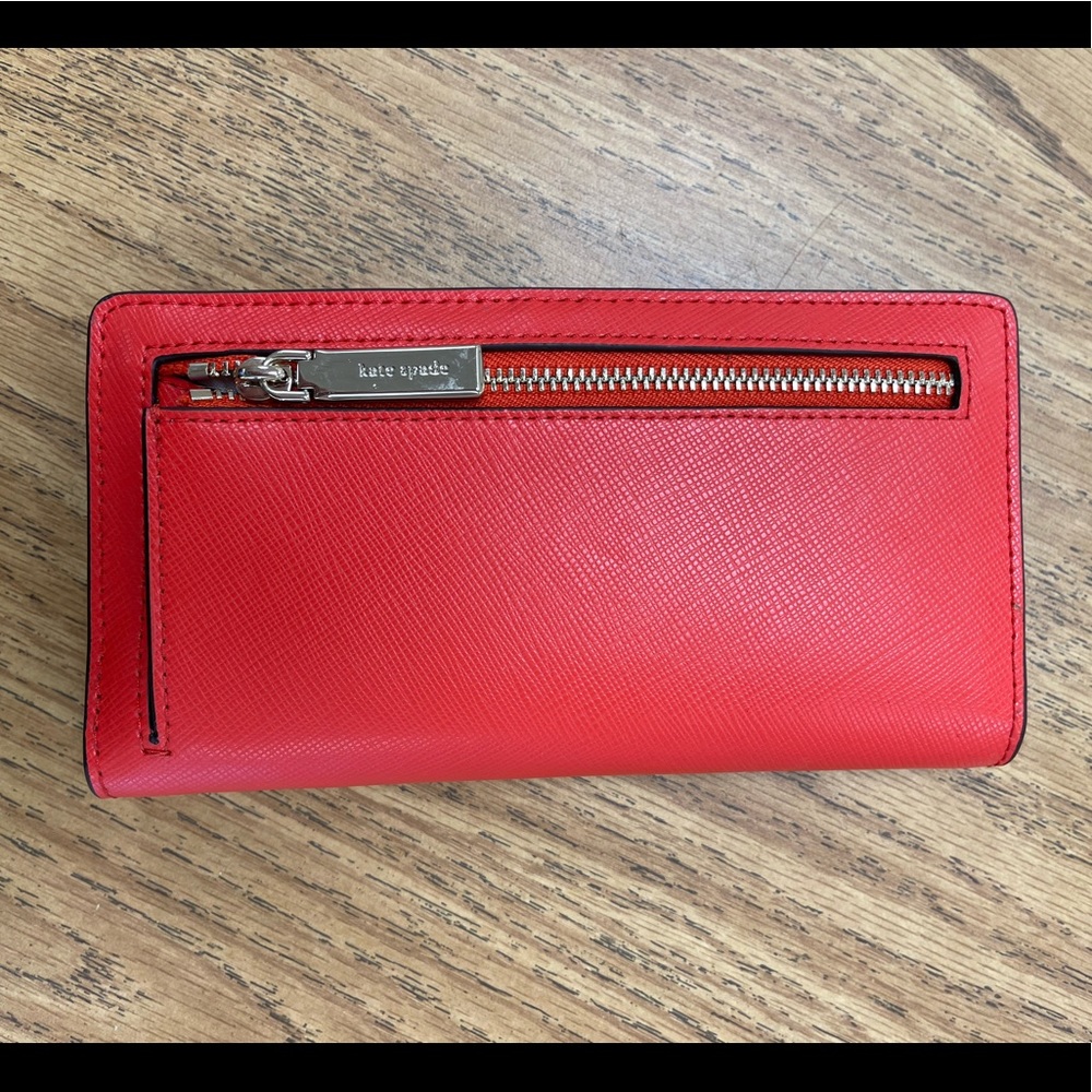 Kate spade large bifold wallet staci in the color gazpacho - Picture 5 of 5